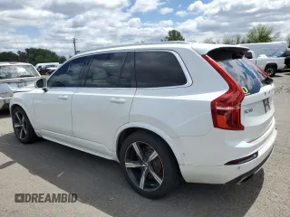 2018 Volvo XC90 R-Design with VIN YV4A22PM4J1321020, listed as a Copart auction lot 50467864 with 105,466 mi miles and Salvage Title. Bid and sale history available at carsss.com. Image 2.