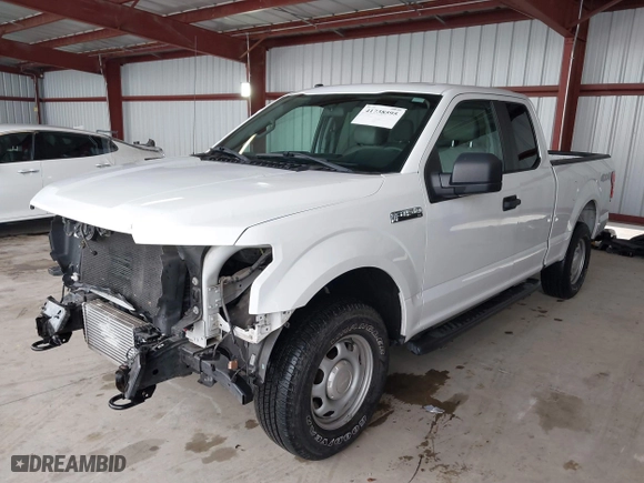 2018 Ford F-150 XL with VIN 1FTEX1EP8JKF94355, listed as a IAAI auction lot 41738595 with 38,812 mi miles. Bid and sale history available at carsss.com. Image 18.