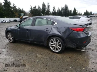 2014 Mazda Mazda6 i Touring with VIN JM1GJ1V61E1134743, listed as a Copart auction lot 47277015 with 108,166 mi miles and Salvage Title. Bid and sale history available at carsss.com. Image 2.