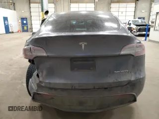 2023 Tesla Model Y Long Range with VIN 7SAYGDEE8PA034239, listed as a Copart auction lot 46429785 with 66,944 mi miles and Non Repairable. Bid and sale history available at DreamBid. Image 6.