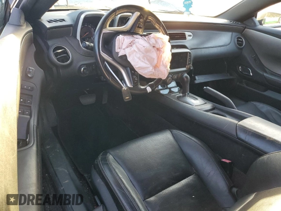 2015 Chevrolet Camaro LT with VIN 2G1FF3D33F9186283, listed as a Copart auction lot 84699554 with 93,134 mi miles and Salvage Title. Bid and sale history available at carsss.com. Image 8.