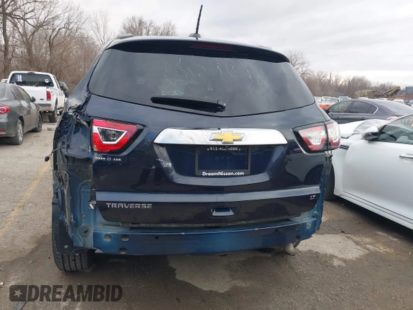 2017 Chevrolet Traverse LT with VIN 1GNKRHKD2HJ165669, listed as a IAAI auction lot 41748096 with 156,673 mi miles and . Bid and sale history available at DreamBid. Image 17.
