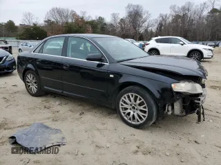 2008 Audi A4 2.0T with VIN WAUDF78E98A166786, listed as a Copart auction lot 84434984 with 182,093 mi miles and Salvage title. Bid and sale history available at DreamBid. Image 4.