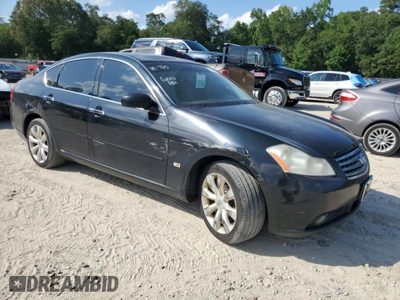 2007 Infiniti M x with VIN JNKAY01F97M461151, listed as a Copart auction lot 65431175 with 294,131 mi miles and Salvage title. Bid and sale history available at DreamBid. Image 4.