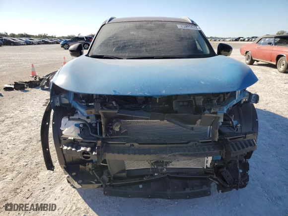 2025 Nissan Kicks SR with VIN 3N8AP6DA3SL311003, listed as a Copart auction lot 83018884 with 409 mi miles and Salvage Title. Bid and sale history available at carsss.com. Image 5.
