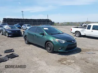 2016 Toyota Corolla L z VIN 2T1BURHE1GC617473, wystawiony jako IAAI lot #42071527 z przebiegiem 257 367 mil mil oraz . Historia ofert i sprzedaży dostępna na DreamBid. Obrazek 1.