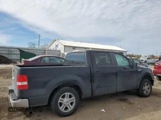 2007 Ford F-150 XLT with VIN 1FTRW12WX7FA85403, listed as a Copart auction lot 46166425 with 246,568 mi miles and Salvage Title. Bid and sale history available at carsss.com. Image 3.