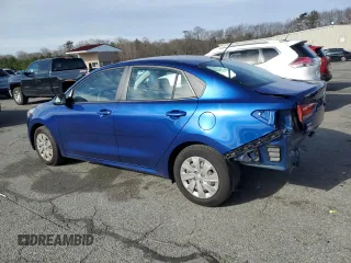 2020 Kia Rio S with VIN 3KPA24AD1LE260040, listed as a Copart auction lot 50292065 with 65,156 mi miles and Salvage Title. Bid and sale history available at DreamBid. Image 2.