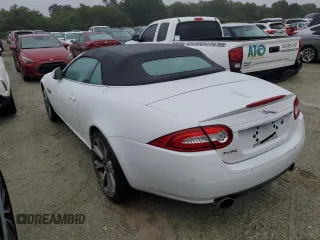 2014 Jaguar XK with VIN SAJWA4GB0ELB53770, listed as a Copart auction lot 74255294 with 0 mi miles and Salvage Title. Bid and sale history available at carsss.com. Image 2.