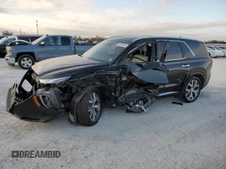 2022 Hyundai Palisade SEL with VIN KM8R44HE8NU383412, listed as a Copart auction lot 87695965 with Not provided miles and Non repairable. Bid and sale history available at DreamBid. Image 1.