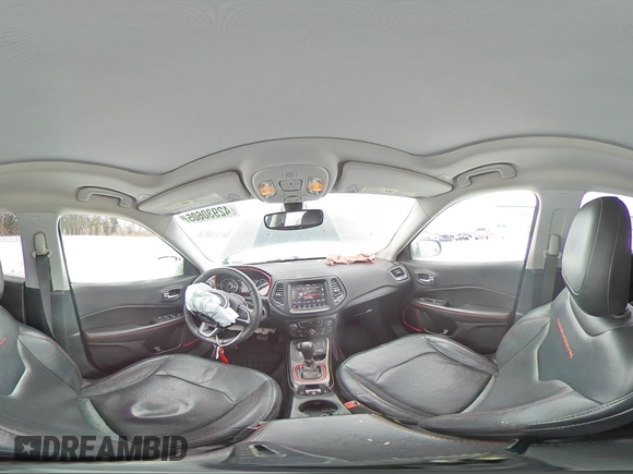 2017 Jeep Compass Trailhawk с VIN 3C4NJDDB5HT667425, выставлен на аукционе Copart как лот 42930605 с пробегом 65 982 миль миль и Списание • Salvage title. История ставок и продаж доступна на DreamBid. Изображение 13.
