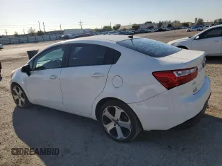 2014 Kia Rio EX with VIN KNADN4A36E6317284, listed as a Copart auction lot 44206814 with 125,145 mi miles and Clean Title. Bid and sale history available at DreamBid. Image 2.