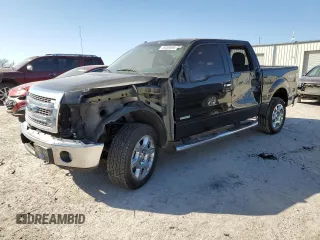 2013 Ford F-150 XL with VIN 1FTFW1ET5DKG08849, listed as a Copart auction lot 48300095 with 154,040 mi miles and Salvage Title. Bid and sale history available at carsss.com. Image 1.