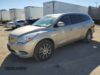 2015 Buick Enclave Leather with VIN 5GAKRBKDXFJ262400, listed as a Copart auction lot 82298634 with 112,159 mi miles and Salvage Title. Bid and sale history available at carsss.com. Image 1.
