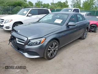 2017 Mercedes-Benz C 300 with VIN 55SWF4KB1HU187792, listed as a IAAI auction lot 42399361 with 78,602 mi miles and . Bid and sale history available at DreamBid. Image 2.