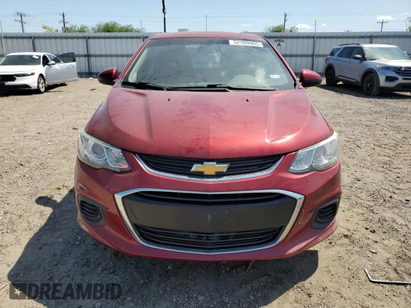 2017 Chevrolet Sonic LT z VIN 1G1JD5SH1H4127331, wystawiony jako Copart lot #52709905 z przebiegiem 73 810 mil mil oraz Szkoda całkowita • Salvage title. Historia ofert i sprzedaży dostępna na DreamBid. Obrazek 5.