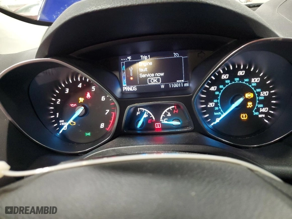 2014 Ford Escape Titanium with VIN 1FMCU9JX8EUB41170, listed as a Copart auction lot 48328025 with 110,011 mi miles and Salvage Title. Bid and sale history available at carsss.com. Image 9.