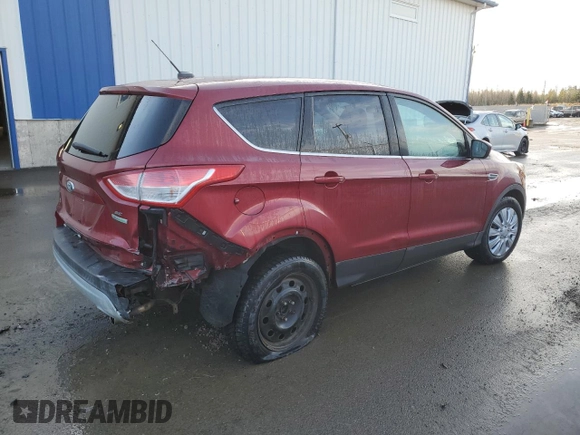 2013 Ford Escape SE with VIN 1FMCU0GX8DUB57628, listed as a Copart auction lot 51760025 with 211,083 mi miles and Salvage title. Bid and sale history available at DreamBid. Image 3.