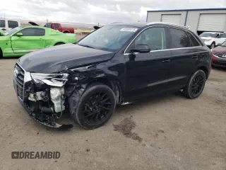 2016 Audi Q3 Premium Plus z VIN WA1EFCFS5GR000591, wystawiony jako Copart lot #45585415 z przebiegiem 87 303 mil mil oraz Szkoda całkowita • Salvage title. Historia ofert i sprzedaży dostępna na DreamBid. Obrazek 1.