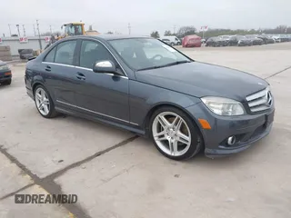 2009 Mercedes-Benz C 350 Sport with VIN WDDGF56X39R055510, listed as a IAAI auction lot 41520467 with 134,769 mi miles and . Bid and sale history available at DreamBid. Image 1.