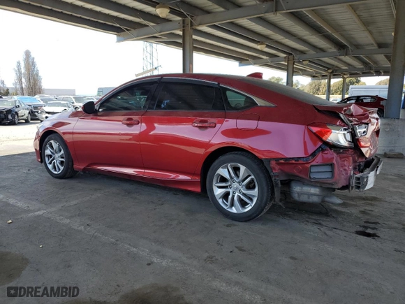 2018 Honda Accord Sedan LX 1.5T with VIN 1HGCV1F10JA254731, listed as a Copart auction lot 50835625 with 123,924 mi miles and Salvage Title. Bid and sale history available at carsss.com. Image 2.