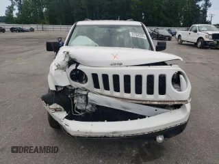 2017 Jeep Patriot High Altitude with VIN 1C4NJPFA6HD166491, listed as a Copart auction lot 57320225 with 75,894 mi miles and Salvage title. Bid and sale history available at DreamBid. Image 5.