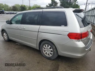 2008 Honda Odyssey EX-L z VIN 5FNRL38778B095946, wystawiony jako Copart lot #54676585 z przebiegiem 213 337 mil mil oraz Czysty tytuł • Clean title. Historia ofert i sprzedaży dostępna na DreamBid. Obrazek 2.