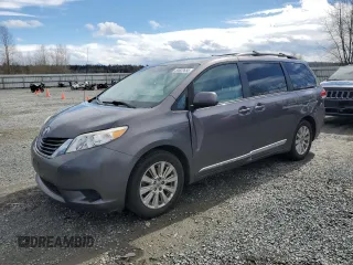 2012 Toyota Sienna LE with VIN 5TDJK3DC7CS047290, listed as a Copart auction lot 50822655 with 173,675 mi miles and Salvage Title. Bid and sale history available at carsss.com. Image 1.