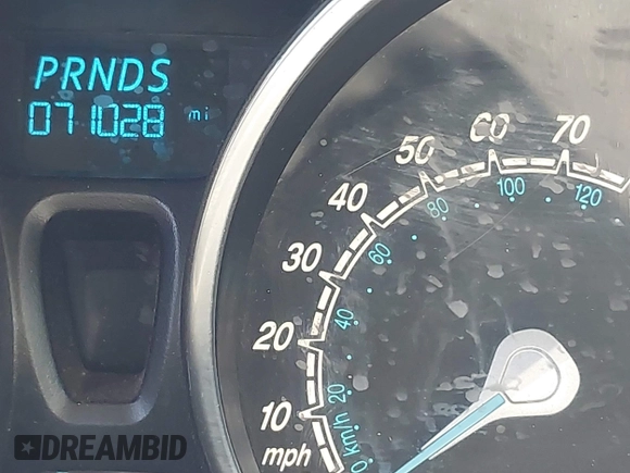 2019 Ford Fiesta SE with VIN 3FADP4EJ8KM101816, listed as a IAAI auction lot 41615459 with 71,028 mi miles. Bid and sale history available at carsss.com. Image 15.