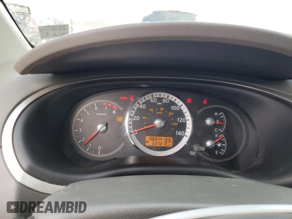 2007 Nissan Quest S with VIN 5N1BV28U27N128407, listed as a Copart auction lot 86583964 with 186,644 mi miles and Salvage Title. Bid and sale history available at carsss.com. Image 9.