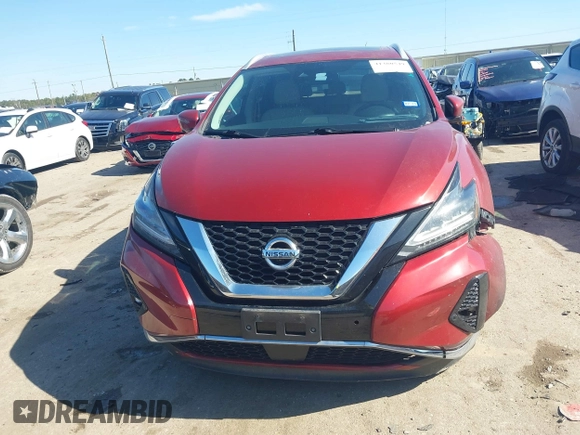 2019 Nissan Murano S with VIN 5N1AZ2MS9KN153687, listed as a IAAI auction lot 41380549 with 37,963 mi miles. Bid and sale history available at carsss.com. Image 12.