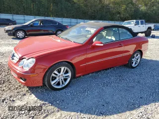 2009 Mercedes-Benz CLK 350 with VIN WDBTK56F09T106832, listed as a Copart auction lot 80189174 with 152,662 mi miles and Salvage Title. Bid and sale history available at DreamBid. Image 1.