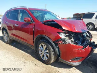 2015 Nissan Rogue S with VIN KNMAT2MT3FP515442, listed as a IAAI auction lot 41856422 with 105,939 mi miles. Bid and sale history available at carsss.com. Image 1.