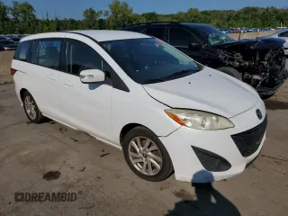 2013 Mazda 5 Sport with VIN JM1CW2BL6D0150232, listed as a Copart auction lot 69159794 with Not Provided miles and Salvage Title. Bid and sale history available at DreamBid. Image 4.