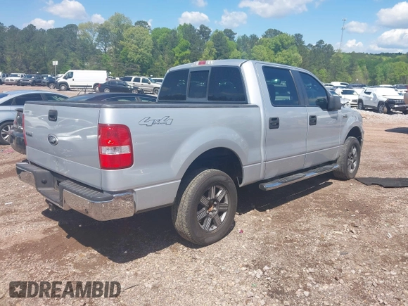 2008 Ford F-150 XLT with VIN 1FTPW14V98FA09331, listed as a IAAI auction lot 42001968 with 263,651 mi miles. Bid and sale history available at carsss.com. Image 4.