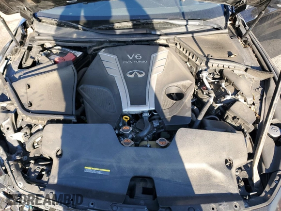 2018 Infiniti Q50 3.0t LUXE with VIN JN1EV7APXJM590796, listed as a Copart auction lot 47481395 with 91,360 mi miles and Salvage Title. Bid and sale history available at carsss.com. Image 11.