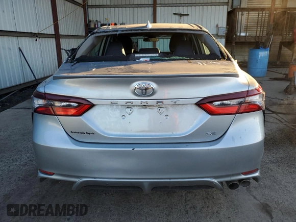 2021 Toyota Camry SE Nightshade with VIN 4T1G11AK0MU587022, listed as a Copart auction lot 85542424 with 111,572 mi miles and Clean Title. Bid and sale history available at carsss.com. Image 6.