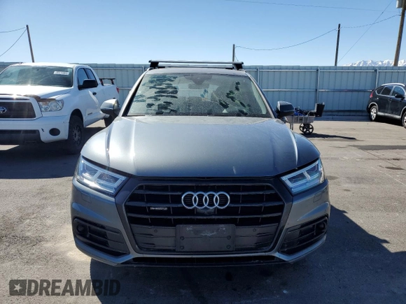 2019 Audi Q5 Prestige with VIN WA1CNAFY2K2053835, listed as a Copart auction lot 46736325 with 48,257 mi miles and Salvage Title. Bid and sale history available at carsss.com. Image 5.