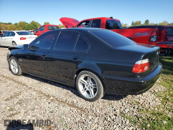 2001 BMW 5 Series 540iA with VIN WBADN63481GM72313, listed as a Copart auction lot 76989764 with 170,406 mi miles and Clean Title. Bid and sale history available at carsss.com. Image 2.