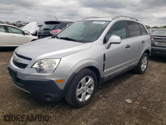 2013 Chevrolet Captiva Sport LS with VIN 3GNAL2EK7DS639936, listed as a Copart auction lot 68766224 with 70,101 mi miles and Salvage Title. Bid and sale history available at DreamBid. Image 1.