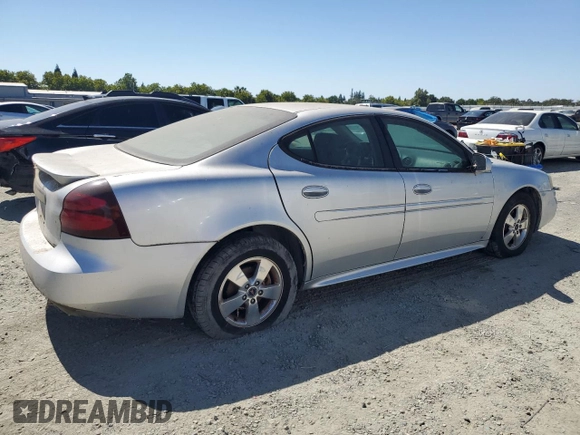 2005 Pontiac Grand Prix with VIN 2G2WP522551286641, listed as a Copart auction lot 63907535 with 148,938 mi miles and Clean title. Bid and sale history available at DreamBid. Image 3.