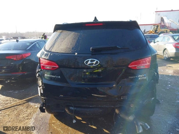 2014 Hyundai Santa Fe Sport with VIN 5XYZWDLA4EG141110, listed as a IAAI auction lot 41265982 with 121,909 mi miles. Bid and sale history available at carsss.com. Image 17.