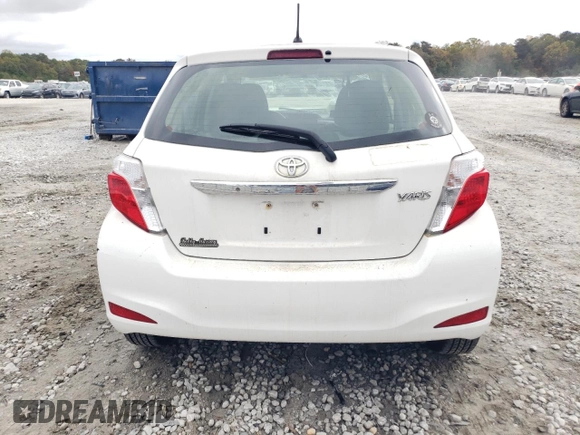 2012 Toyota Yaris L with VIN JTDKTUD30CD528470, listed as a Copart auction lot 79952414 with 157,062 mi miles and Salvage Title. Bid and sale history available at DreamBid. Image 6.