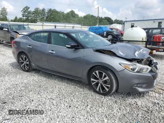 2016 Nissan Maxima Platinum with VIN 1N4AA6APXGC423117, listed as a Copart auction lot 62644725 with 131,837 mi miles and Salvage title. Bid and sale history available at DreamBid. Image 4.