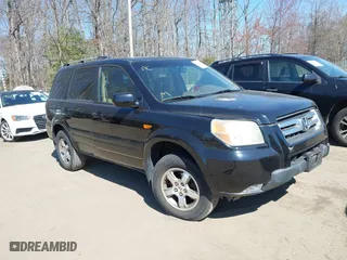 2006 Honda Pilot EX-L with VIN 5FNYF18516B007427, listed as a IAAI auction lot 41910567 with 194,805 mi miles. Bid and sale history available at carsss.com. Image 1.