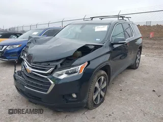 2018 Chevrolet Traverse LT Leather with VIN 1GNEVHKW1JJ218359, listed as a IAAI auction lot 41472457 with 118,412 mi miles. Bid and sale history available at carsss.com. Image 19.