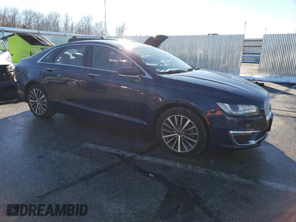 2017 Lincoln MKZ Hybrid Premiere with VIN 3LN6L5KUXHR639802, listed as a Copart auction lot 88118845 with 122,111 mi miles and Salvage Title. Bid and sale history available at DreamBid. Image 4.