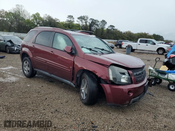 2007 Chevrolet Equinox LT with VIN 2CNDL63F876228630, listed as a Copart auction lot 49599195 with 0 mi miles and Non Repairable. Bid and sale history available at carsss.com. Image 4.