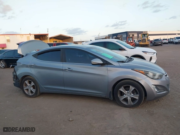 2016 Hyundai Elantra SE with VIN KMHDH4AE9GU557287, listed as a IAAI auction lot 41795124 with 112,140 mi miles. Bid and sale history available at carsss.com. Image 13.