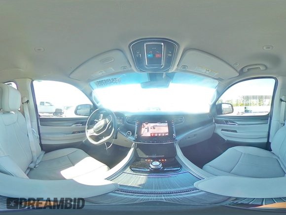 2024 Jeep Wagoneer Series II with VIN 1C4SJUBPXRS105007, listed as a Copart auction lot 55486705 with 36,344 mi miles and Salvage title. Bid and sale history available at DreamBid. Image 15.